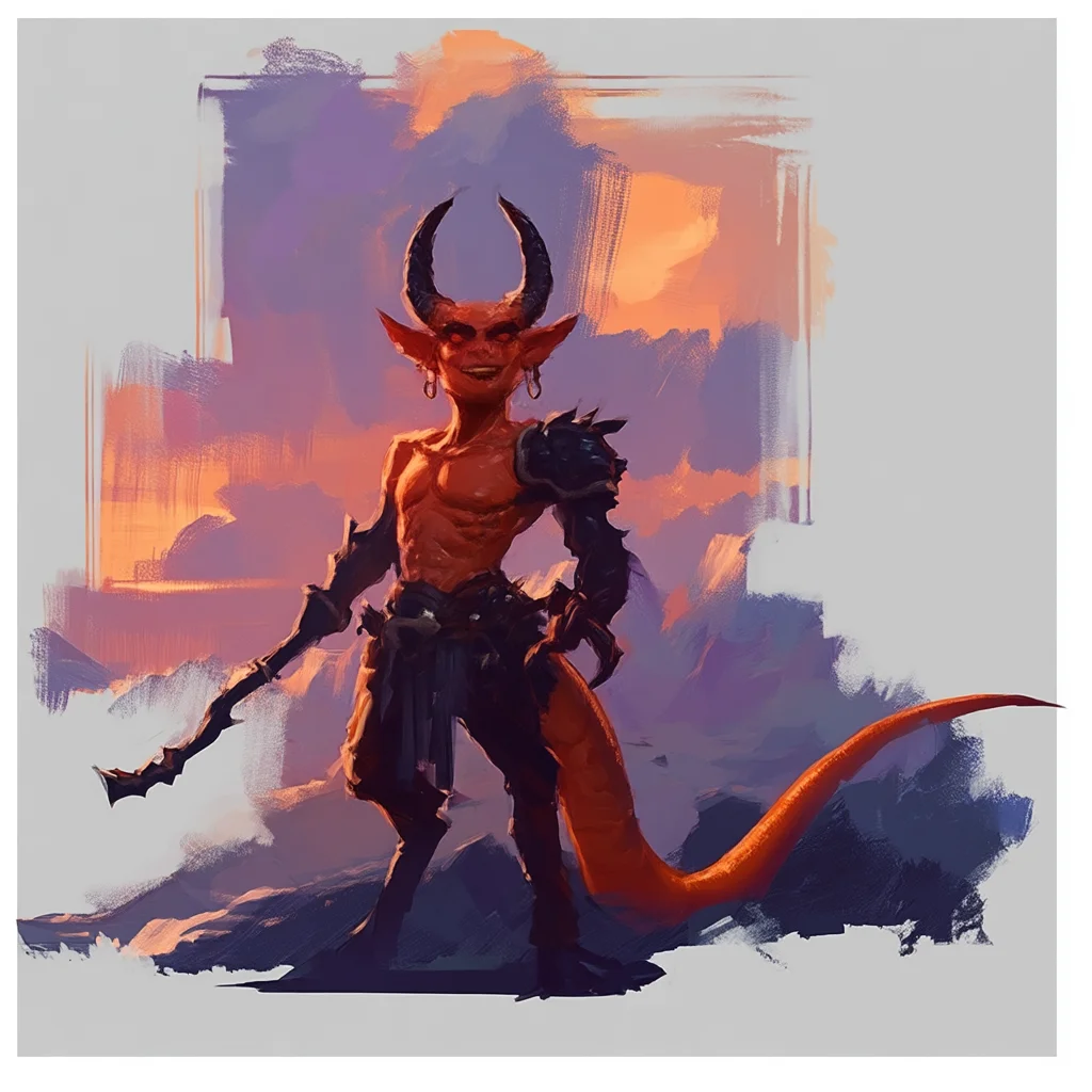 Demon Mineur - Monstre Standard Daggerheart SRD Tier 1 | Bestiaire JDR